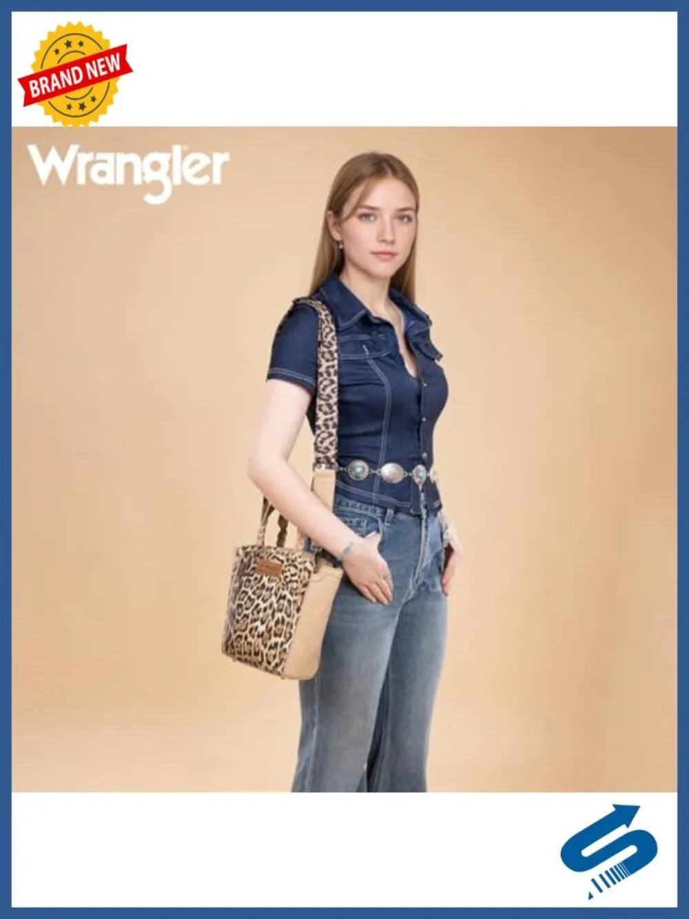 Faux Leather Crossbody Bag with Braided Top Handles - Satchel Style